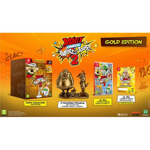 Astérix & Obélix : Baffez-Les Tous ! 2 Édition Gold Switch