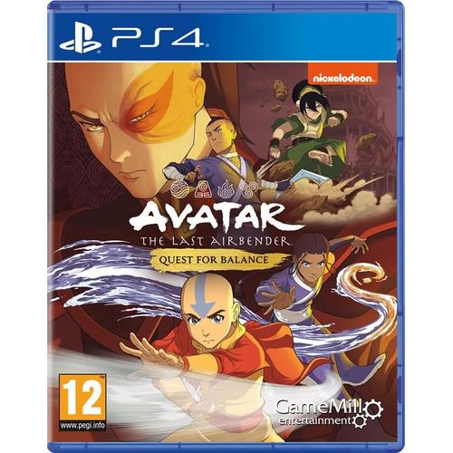 Avatar The Last Airbender : Quest For Balance Ps4