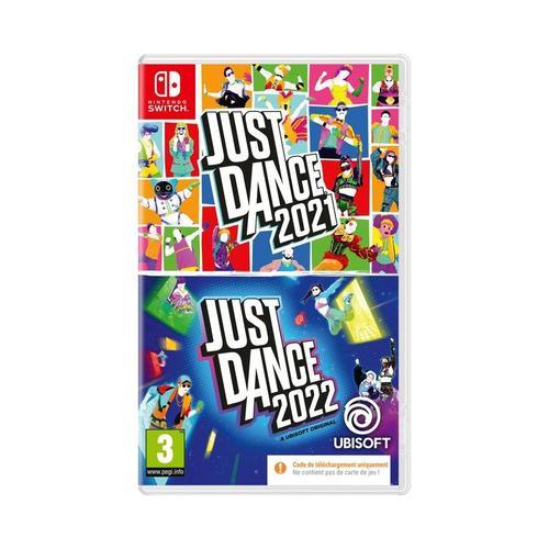 Compilation Just Dance 2021 & Just Dance 2022 (Code In A Box) Switch