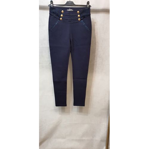 Leggins Bleu Marine Femme Anna Ellis Paris Taille S