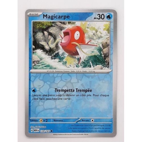 Magicarpe Reverse - Pokémon - Set 151 - 129/165 - Ev3.5 - Française
