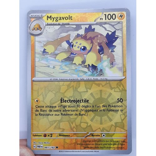 Mygavolt Reverse - Pokémon - Set Faille Paradoxe - 065/182 - Ev04 - Française