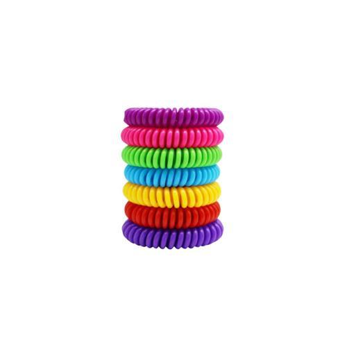 Bracelet citronnelle (10 pièces) | VENTEO | Résiste à l'eau | Efficacité longue durée | Pack de 10 Bracelets pour Adultes et Enfants | Taille unique