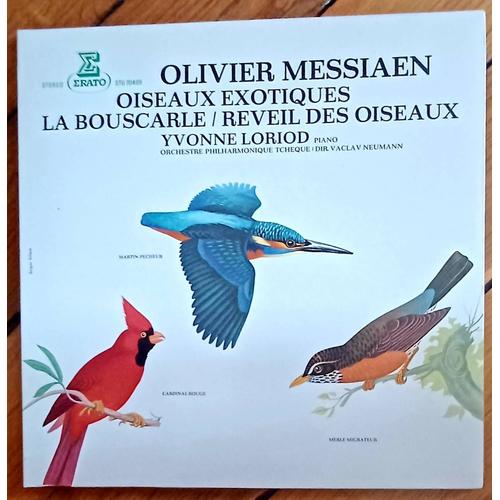 Olivier Messiaen - Yvonne Loriod, Orchestre Philharmonique Tchèque / Dir. Vaclav Neumann–Oiseaux Exotiques - La Bouscarle / Réveil Des Oiseaux