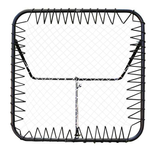 AXI Rebounder88 | Filet de Rebond Football Noir - 88x88cm | Rebondisseur de Foot Réglable | Kickback - Multisport | Filet en PP Résistant de 4 mm d'épaisseur avec élastique | A partir de 2 ans