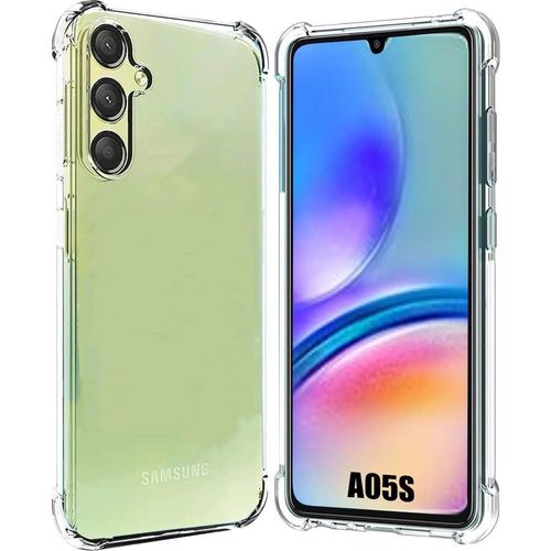Coque Pour Samsung Galaxy A05s - Silicone Antichoc Anti Rayures Transparent Slim Coins Renforcés (Pas Pour Galaxy A05) - Booling