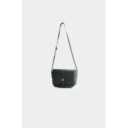 Black Bananas Monogram Saddle Sac