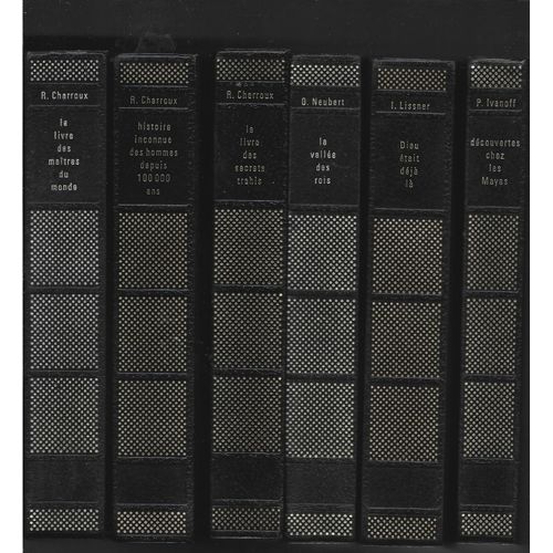 Bibliothèque Des Grandes Énigmes, Édition Robert Laffont, Lot De 6 Livres