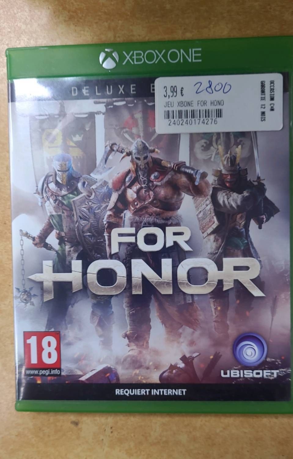 Jeu Xbox One For Honor