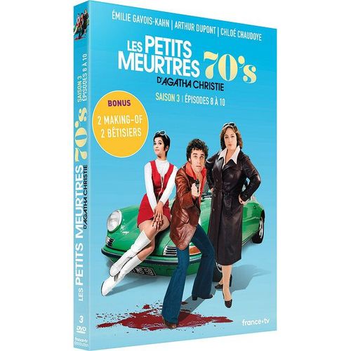 Les Petits Meurtres D'agatha Christie 70's - Saison 3 - Épisodes 8 À 10 - Édition Limitée