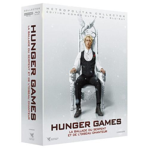 Hunger Games : La Ballade Du Serpent Et De L'oiseau Chanteur - Édition Collector Limitée - 4k Ultra Hd + Blu-Ray - Boîtier Steelbook
