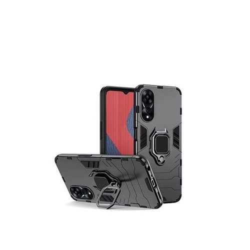Couverture Militaire Défendre 3x1 Anti-Impact Phonecare Pour Oppo A38 4g - Noir