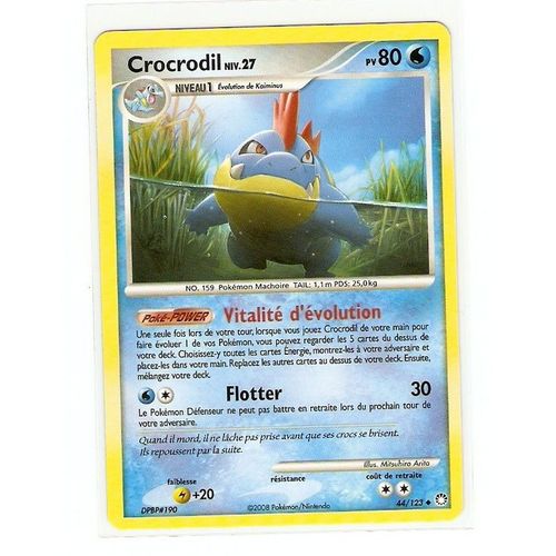 Crocrodil 80 Pv Tresors Mysterieux 44/123
