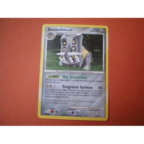 Bastiodon Niv.51-130pv Trésors Mystérieux - Diamant & Perle