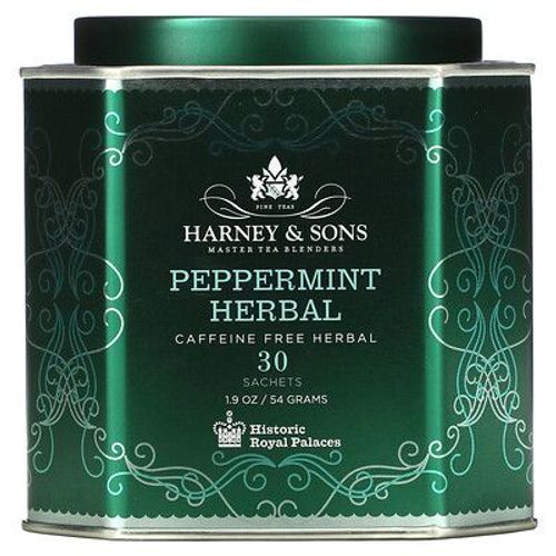 Harney & Sons Menthe Poivrée À Base De Plantes, Sans Caféine, 30 Sachets, 54 G