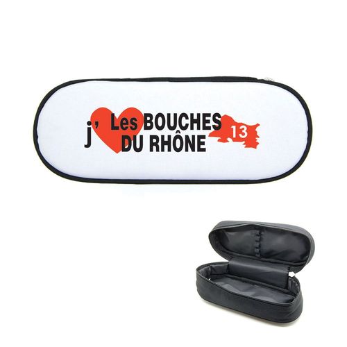 Trousse À Crayons Imprimée J'aime Les Bouches Du Rhône