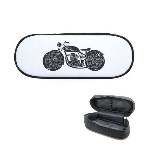Trousse À Crayons Imprimée Moto Biker