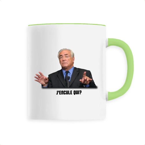 Mug "Dsk, J'encule Qui?" - Confectionné En France - Tasse Originale En Céramique - Cadeau Anniversaire Evg Humour Original Rigolo