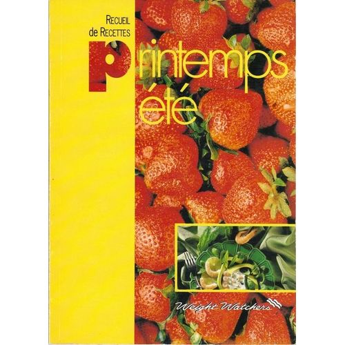 Recueil De Recettes Printemps Ete
