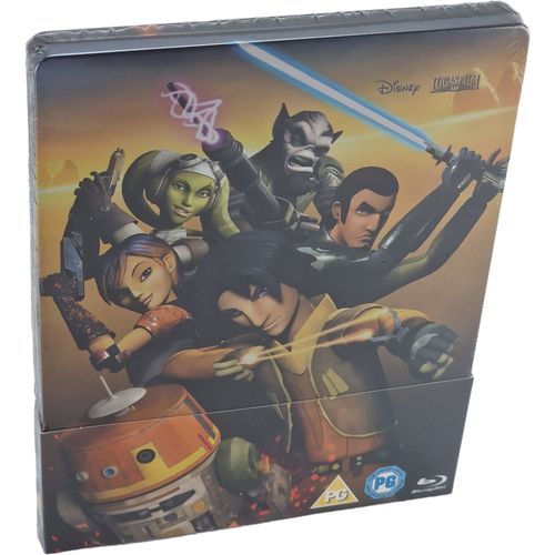 Star Wars Rebels Steelbook Blu-Ray Intégrale Saison 1 Zavvi Limitée Zone Libre