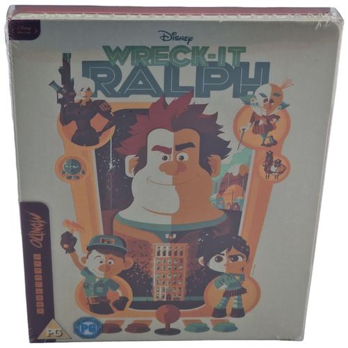 Les Mondes De Ralph Blu-Ray Steelbook Mondo X Series #34 Zavvi 2019 Region B