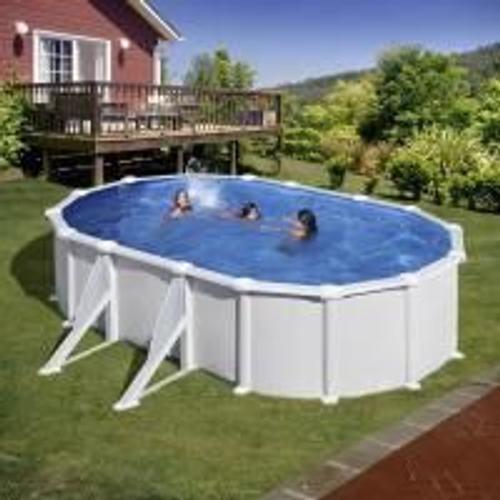 Piscine hors-sol acier 5,27 x 5 x 1,32 m Gre