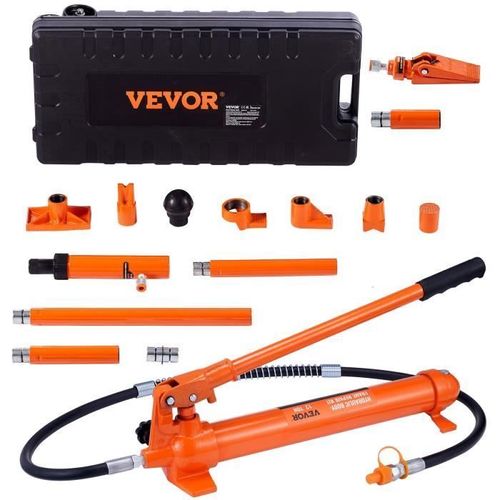 Vérin Hydraulique - Vevor - 12 T Coffret De Vérins Hydrauliques Presse Hydraulique Carrosserie Carrossier 135 Mm