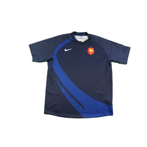 Maillot Rugby Vintage Manches Courtes Équipe De France Nike