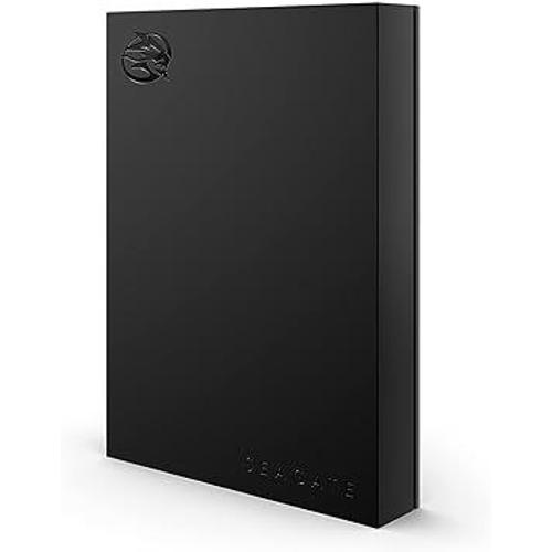 Seagate FireCuda Gaming Hard Drive 2 To, External Hard Drive HDD, USB 3/2, RGB LED lighting