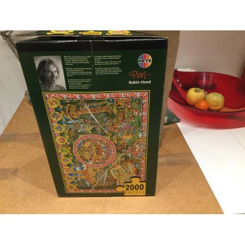 Puzzle Heye Robin Hood Ryba Collector De 68 X 96 De 2000 Pièces Rare Et Recherché