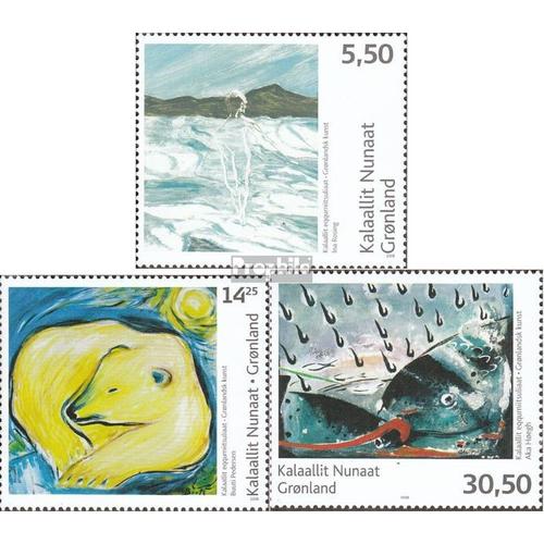 Danemark - Groenland 506-508 (Complète.Edition.) Neuf Avec Gomme Originale 2008 Modern Art