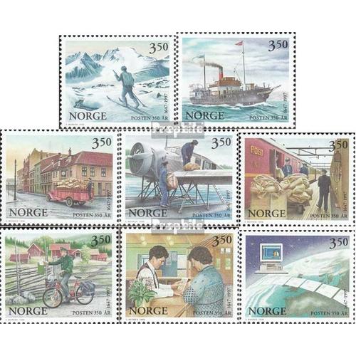 Norvège 1218-1225 (Complète Edition) Neuf Avec Gomme Originale 1996 Norvégienne Post