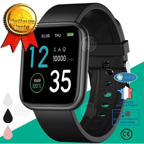 Inn® Bracelet De Sport Intelligent Écran Couleur Tactile Complet Ym10 Montre Intelligente Podomètre Fréquence Cardiaque Bracelet
