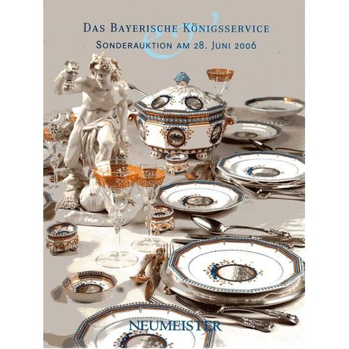 Das Bayerische Königsservice . The Bavarian Royal Porcelain Sevice 1917 - 1918  Vente 28/6/2006  N° 0
