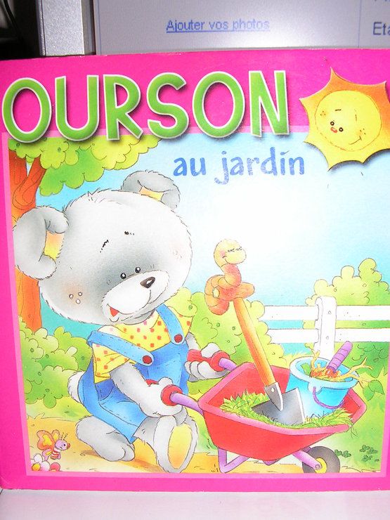 OURSON AU JARDIN
