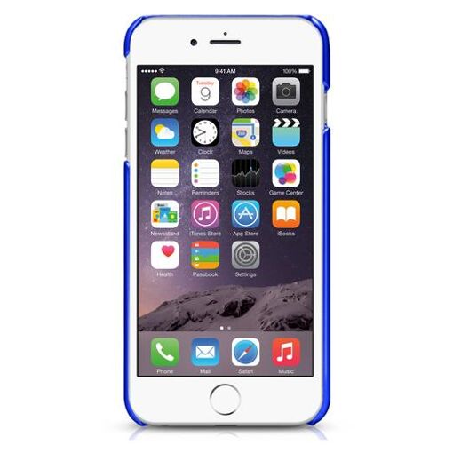 Macally SNAPP6L-BL coque pour t&eacute;l&eacute;phone Housse