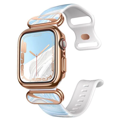 i-Blason Cosmo Lux AppleWatch-CosLuxe-40/41-Blue Emplacement