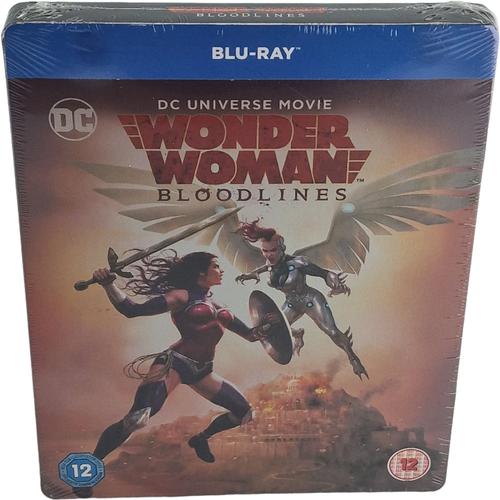 Wonder Woman : Bloodlines Blu-Ray Steelbook Edition Limitée 2019 Region B