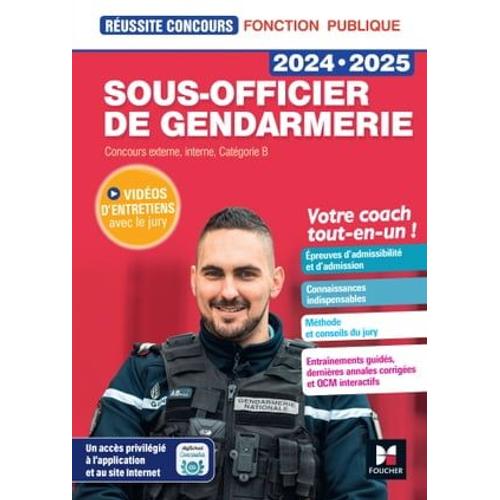 Réussite Concours - Sous-Officier De Gendarmerie - 2024-2025- Préparation Complète