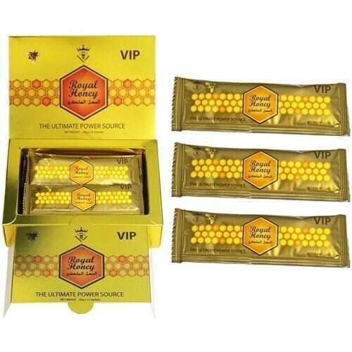 Miel Royal Honey Vip Boite De 12 Sticks De 20g 