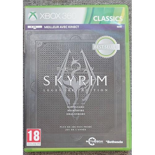 The Elder Scrolls V Skyrim Legendary Édition Avec Carte Du Monde