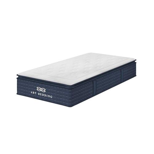 Art Bedding - Matelas Yacht Club - 90x200 Cm - Technologie Ressorts Ensachés - Parfait Soutien - Confort Enveloppant - Epaisseur 36 Cm