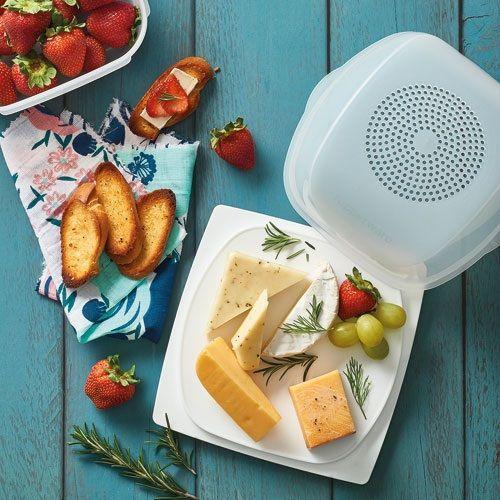 Cave A Fromage Membrane Anti- Condensation 21x20x9,50cm Tupperware