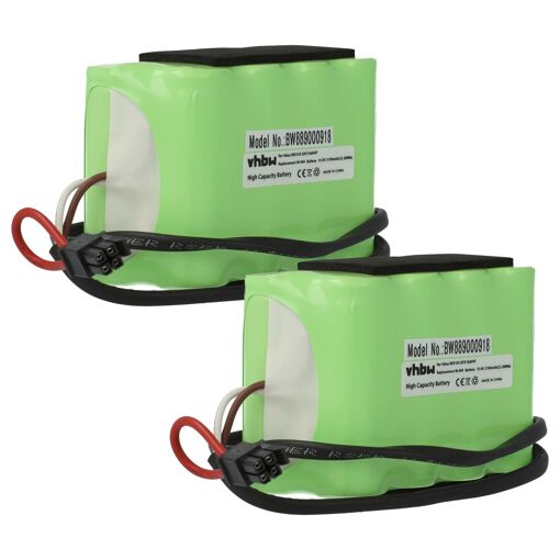 vhbw 2x Batterie compatible avec Velux INTEGRA Solar volet roulant ...