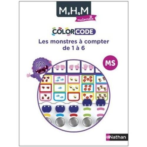 Les Monstres À Compter De 1 À 6 - Colorcode