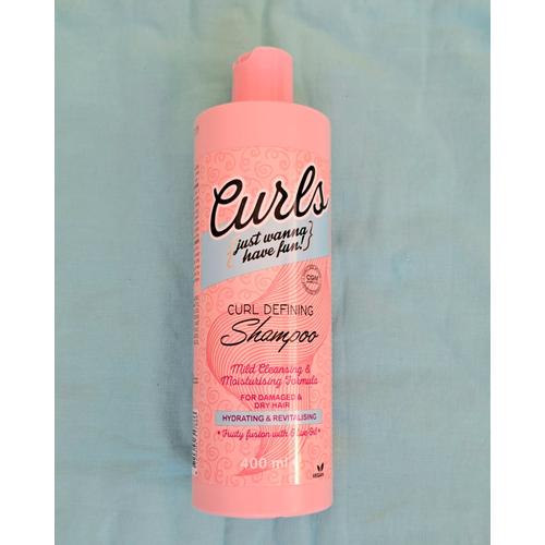 Shampoing Spécial Boucles Cheveux Curls Définies Cheveux Sec Et Abimé - Boucles Définition Parfaite Gros Flacon 400 Ml 