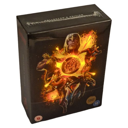 Avengers: Endgame Blu-Ray 3d + Blu-Ray Coffret Blu-Ray Steelbook 1500 Ex Libre