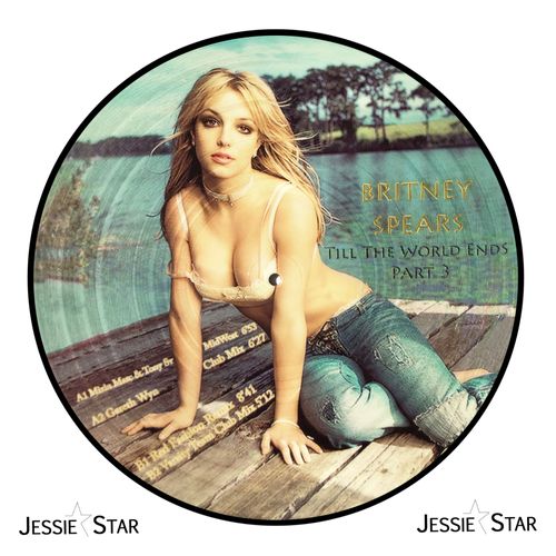 Britney Spears - Till The World Ends (Part 3) - Picture Disc - Disque Vinyle - Sortie 2011