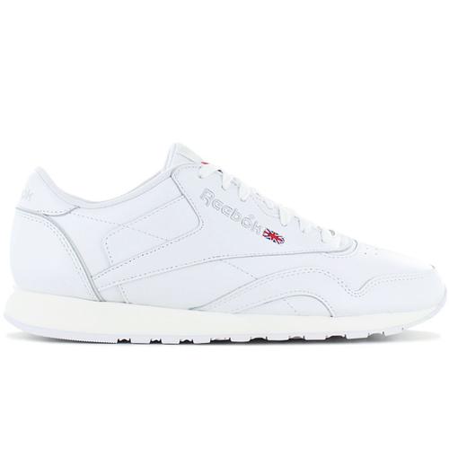 Reebok Classic Leather Plus Sneakers Baskets Sneakers Cuir Blanc Gv8540 Cl Lthr