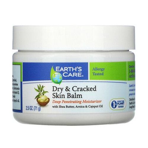 Earth's Care Baume Pour La Peau Sèche Et Craquelée, Au Beurre De Karité, À L'arnica Et À L'huile De Cajeput, 71 G 